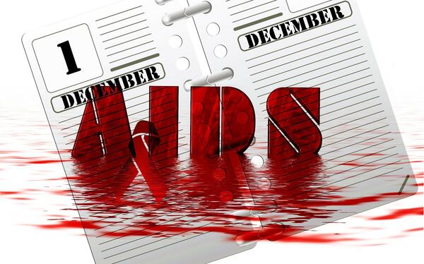 Bild vergrößern: Logo Welt-Aids-Tag