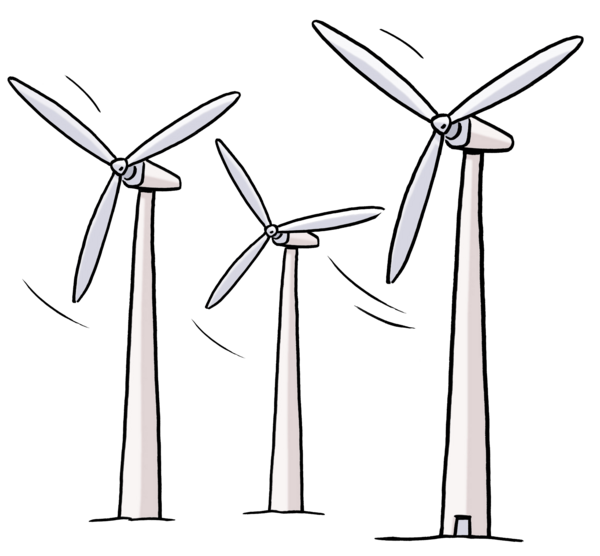 Bild vergrößern: windenergie