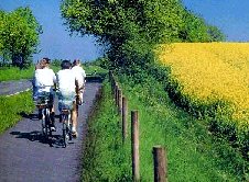 Radfahren in gesunder Natur!