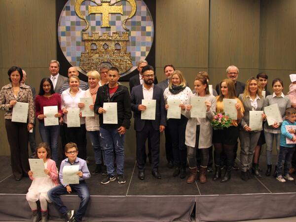 Neub&uuml;rgerinnen und Neub&uuml;rger im Kreis Ostholstein