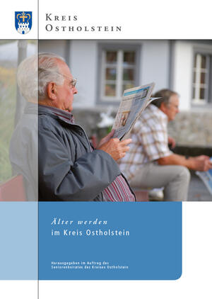 Bild vergrößern: Titel Broschüre Wegweiser für Senioren im Kreis Ostholstein
