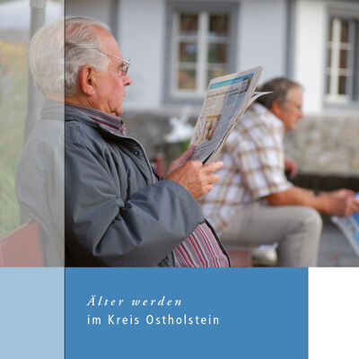 Titel Broschüre Wegweiser für Senioren im Kreis Ostholstein