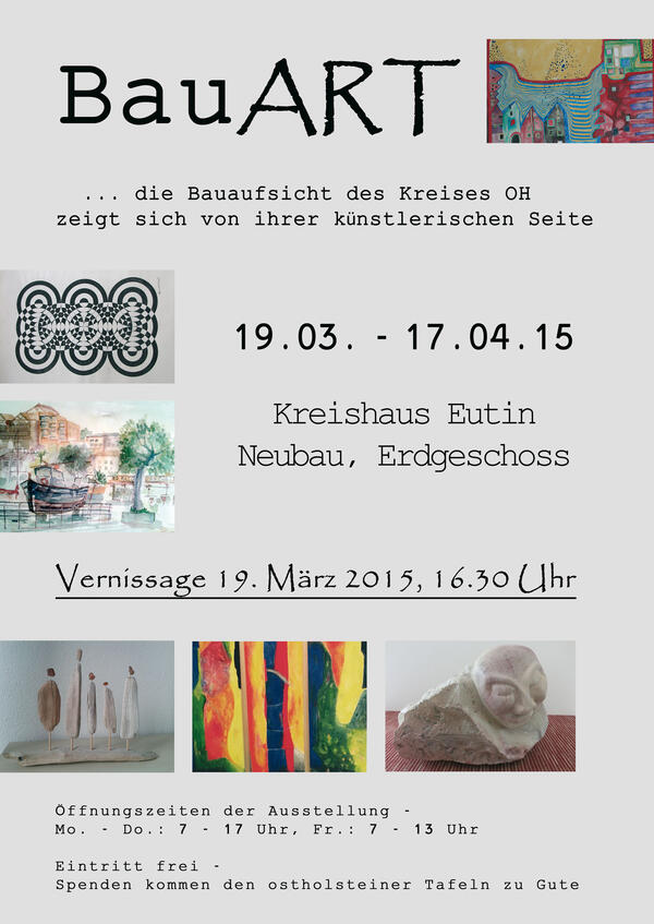 Bild vergrößern: BauART - Ausstellung im Kreishaus