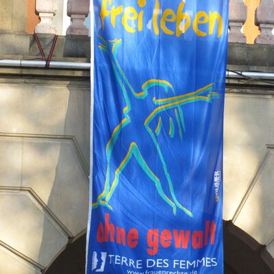 Flagge zeigen gegen Gewalt