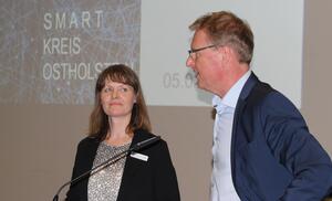Smart Kreis Ostholstein Sibylle Kiemstedt und Nils Hollerbach