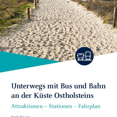 Flyer Unterwegs mit Bus und Bahn an der Küste Ostholsteins 