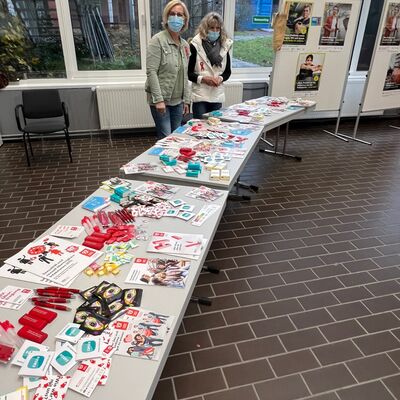 Bild vergrößern: Welt-AIDS-Tag 2021 in Bad Schwartau