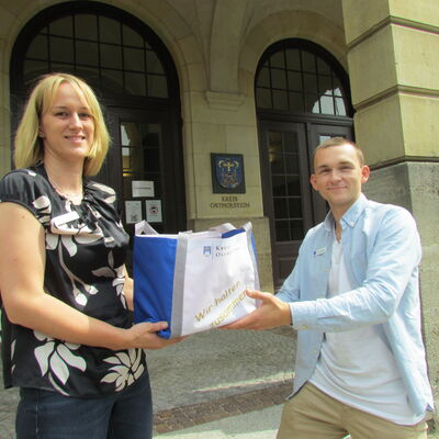 Bild vergrößern: Mit den Taschen von Die Ostholsteiner gemeinsam durch die Ausbildung