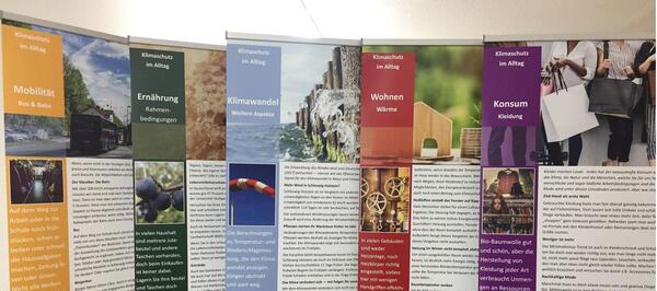 Ausstellungserffnung Klimaschutz im Alltag in der Kreisbibliothek Eutin 