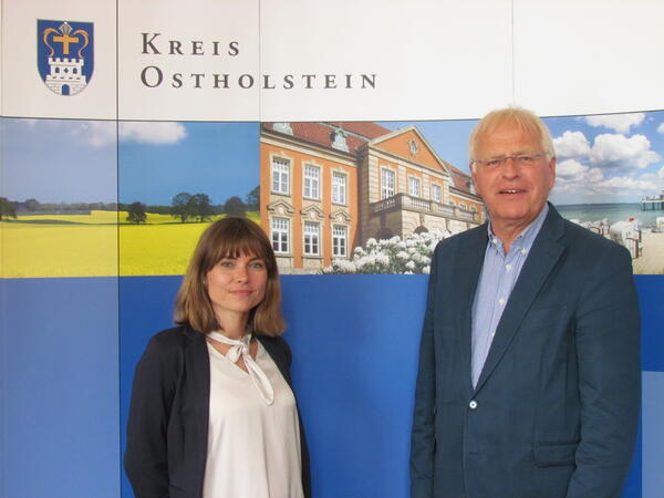 Landtagsabgeordnete Catharina Nies, Bndnis 90/Die Grnen macht Antrittsbesuch beim Kreis Ostholstein