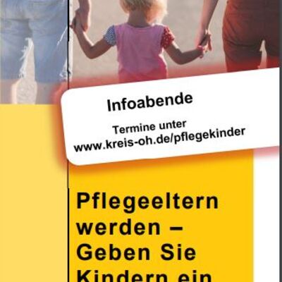 Titel Flyer Pflegekinderdienst Ostholstein