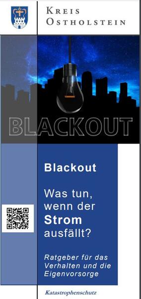 Bild vergrößern: Titel Flyer "Blackout"