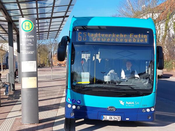 Kreis Ostholstein und Stadt Eutin setzen auf Elektrobusse im Stadtverkehr