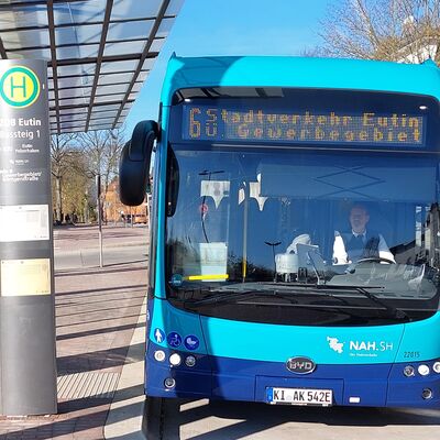 Bild vergrößern: Kreis Ostholstein und Stadt Eutin setzen auf Elektrobusse im Stadtverkehr