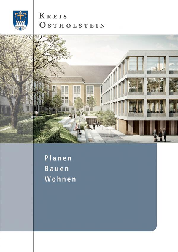 Titel Broschüre Planen - Bauen - Wohnen