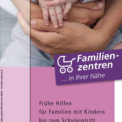 Titel Flyer Hilfen für Familien im Kreis Ostholstein