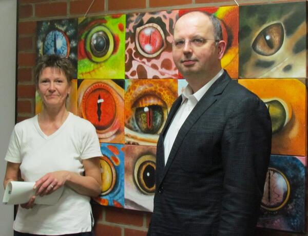 v.l.: Meune Lehmann, Joachim Siebrecht