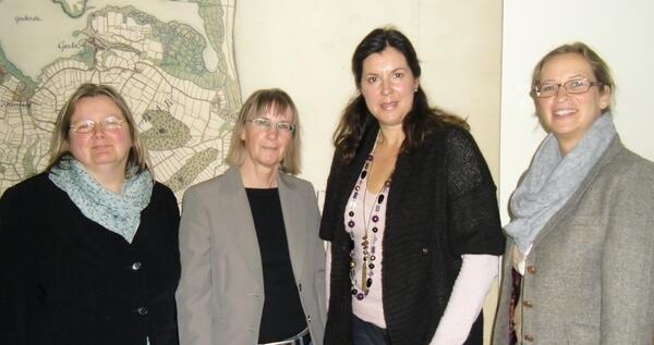 v.l.: Regine Maaß, Angela Jagenow, Kathrin Kunkel (Vorsitzende), Tanja Gorodiski