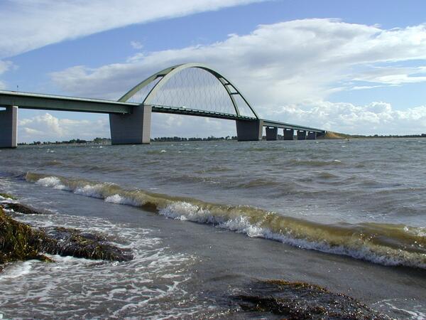 Bild vergrößern: Fehmarnsundbrcke