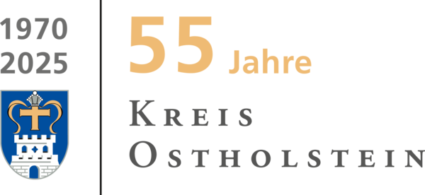 Bild vergrößern: Logo Kreis Ostholstein 55 Jahre Jubilum