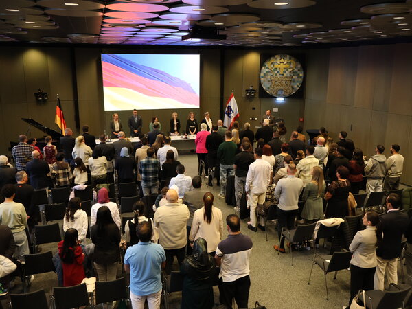 Einbürgerungsfeier 2025