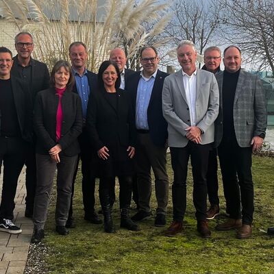 Bild vergrößern: Die Mitglieder des Fehmarnbelt-Komitees