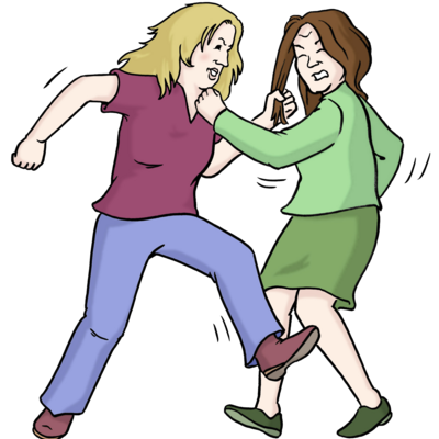 schlagen frauen