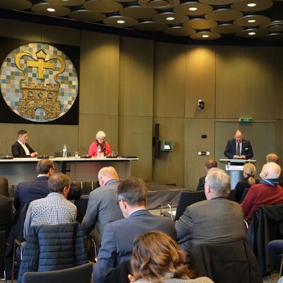 B&uuml;rgermeister-Dienstbesprechung im Kreishaus